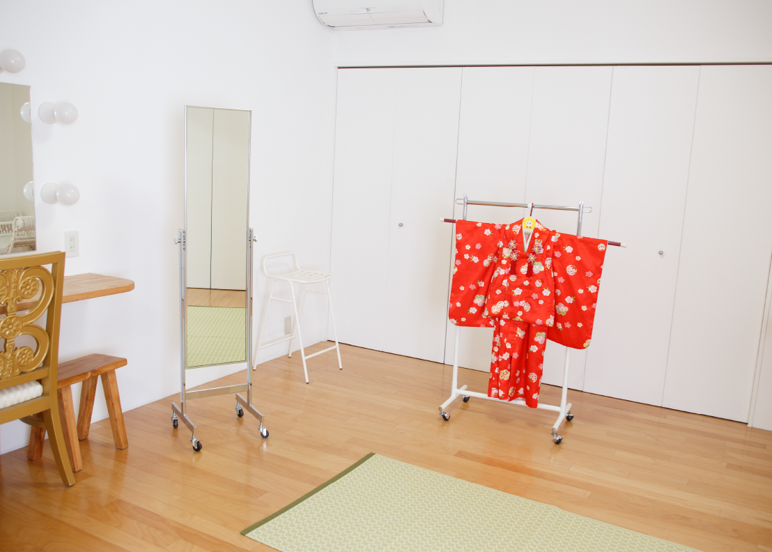 スタジオ家族写真撮影