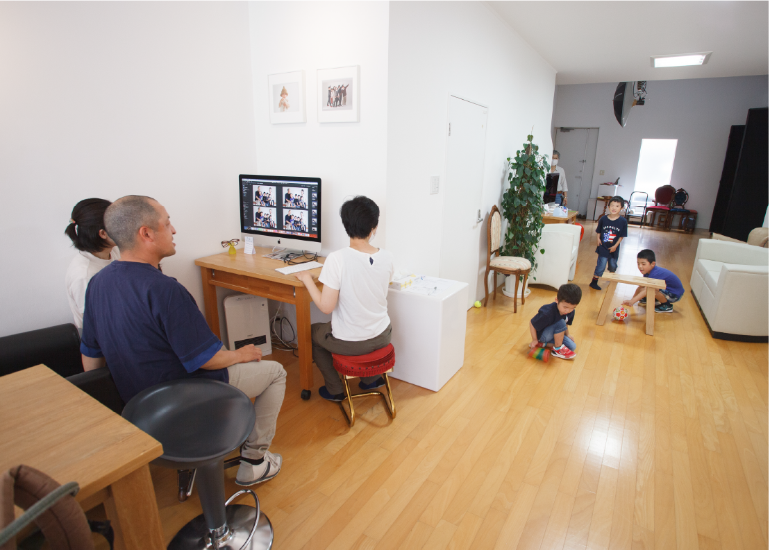 七五三スタジオ撮影